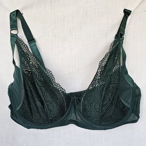 Adore Me 'Kaia' Elegant Lace Green Bra